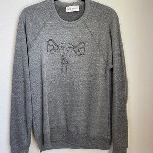 Rachel Antonoff The Reproductive System Sweatshirt, Size M - NWOT